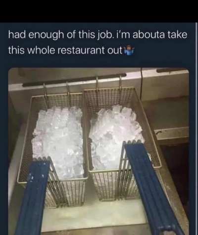 let's get the fuck out of here!