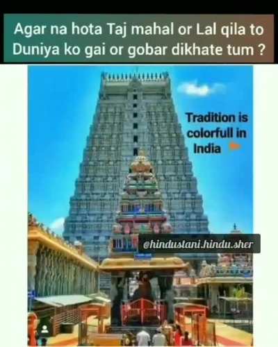 The taj mahal and the Minar r nothing before the ones we made