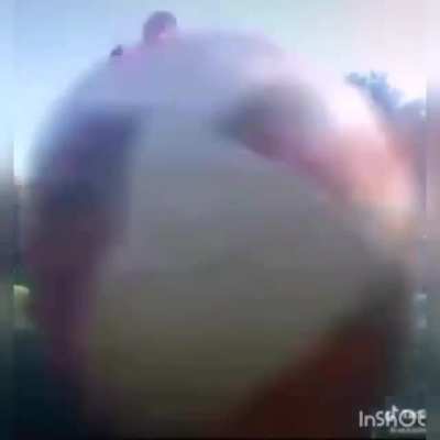 When you want to score from far away...