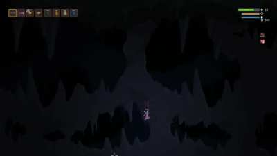 I Jumped Off Of A Really High Underground Cliff!