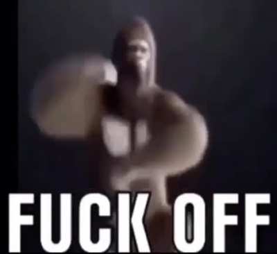 When they don&rsquo;t like monke 🤮