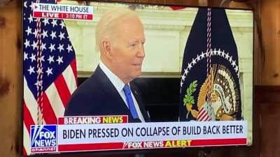 Joe Biden: I&rsquo;m not supposed to be having this Press Conference!