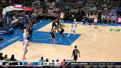 [Highlight] SGA makes Jordan Clarkson touch earth