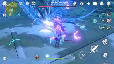 Cryo Regisvine glitch where it wouldn&rsquo;t stand up and fight me noticed it today multiple times and recorded it
