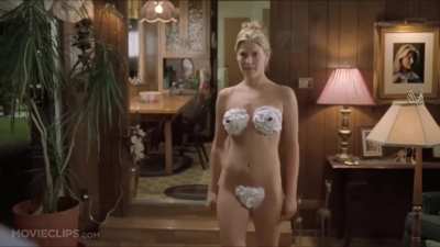 Ali Larter in a creamy bikini