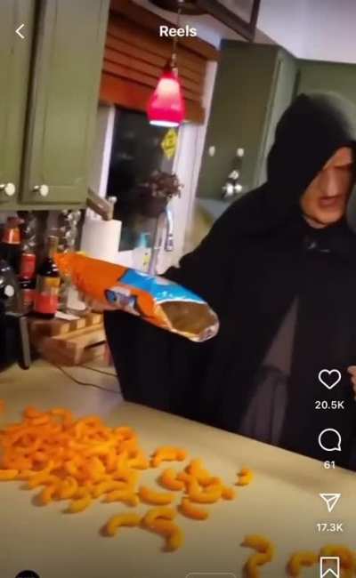 Perfectly cut snack
