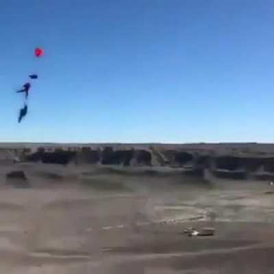 Crazy stunt