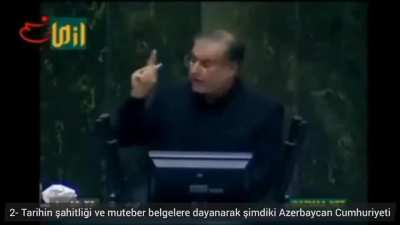 Iranian MP 🔊 Today&rsquo;s Azerbaijan Republic and Southern Caucasus are all historical Iranian land. If there are future events, these areas should return to their homeland (referring to the Islamic Republic of Iran). Guys do we have to tell them?