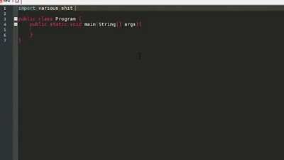 Every programming tutorial