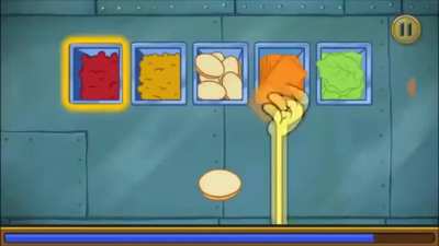 He loves krabby patties