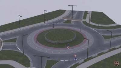 How people drive roundabouts in my city