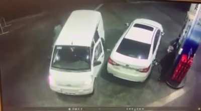 WCGW if we try to car jack this dude