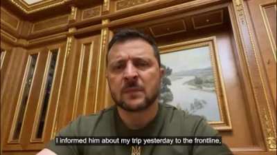 President Zelensky&acirc;s night time address