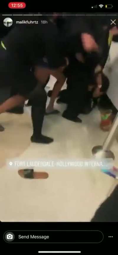 Three women go crazy and freak out because their flight got delayed&hellip;