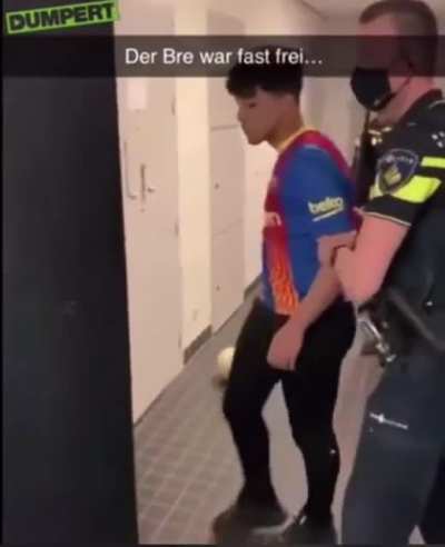 Officer didn&rsquo;t appreciate it