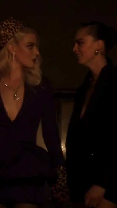 Anya Taylor-Joy and Cara Delevingne definitely had sex after this