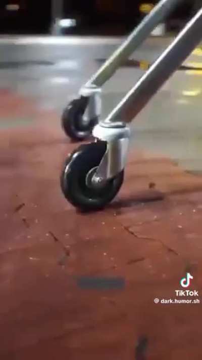 Shopping carts.