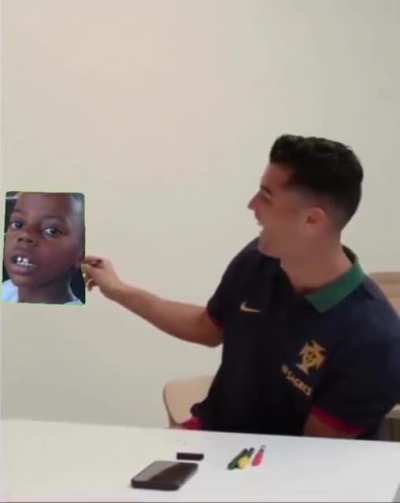 Speed ronaldo laughed at you messi would never