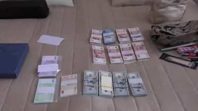 A recent surprise visit to the modest home of a modest clerk at the Ministry of Economy, and to a modest friend, local "politician, scientist, philanthropist".