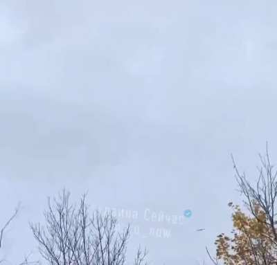 Ukrainian jet followed Russian missile over Odessa region today.