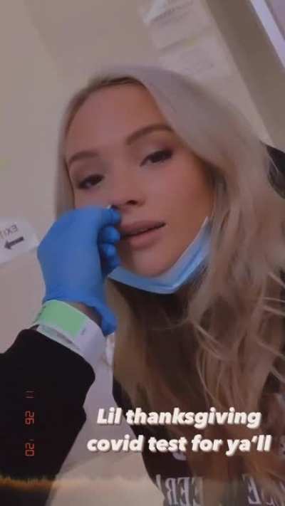 Sexy covid test.
