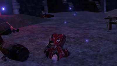 Fire Mages in middle of the night.
