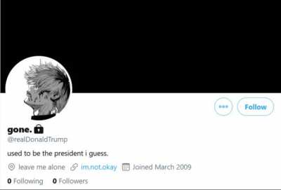 Our King is Gone.