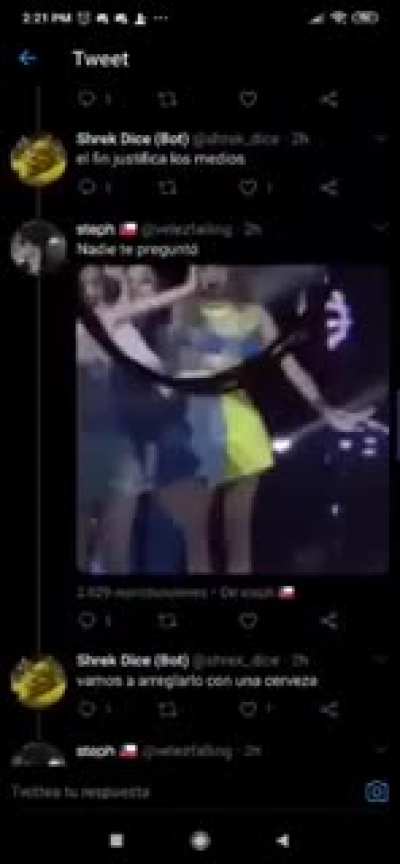 Imag&iacute;nate pelear con un bot