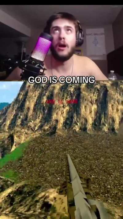 God is finally here