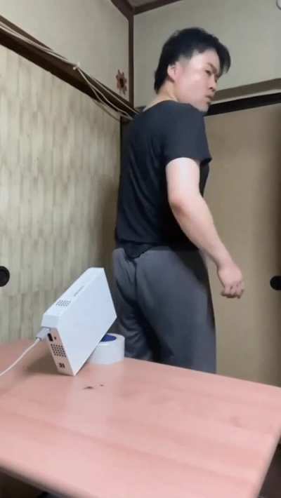 straight in