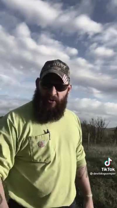 This is some cringe worthy content right here, a real badass!