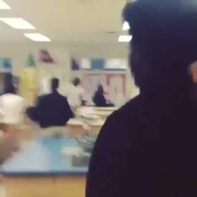 Throwing paper ball