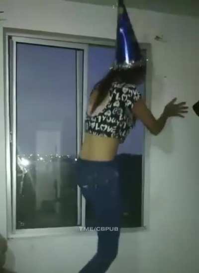 Dancing on the window ledge