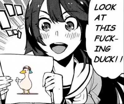 Dancing duck