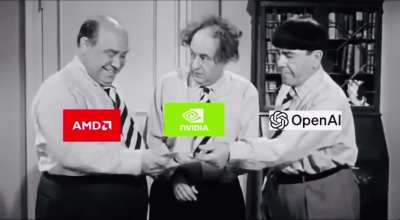 OpenAI, NVIDIA, and AMD, The Tech Triangle That&rsquo;s Driving the Market