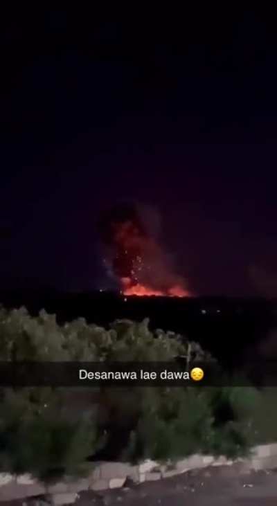 Urgent, the Iranian Revolutionary Guard (IRGC) launched a ballistic missile attack on the headquarters of the Iranian (Kurdish) Democratic Party in the city of Koya in the Iraqi Kurdistan Region. The damage is significant.