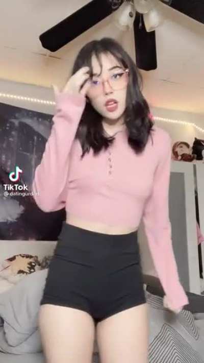 Shy with these glasses 🔥