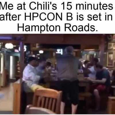 Fun Fact: I’ve been kicked out of three Chili’s in my 34 years of life. It’s about to be four after tonight.