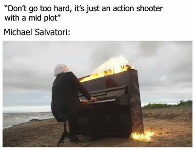 He made this soundtrack to fight god himself