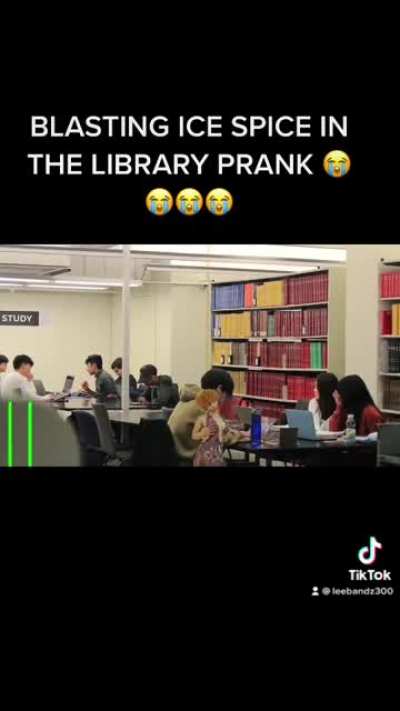 Imagine trying to study and this happens