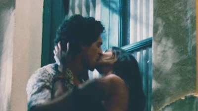 Odette Annable tongue kissing scenes in And Soon The Darkness (2010)