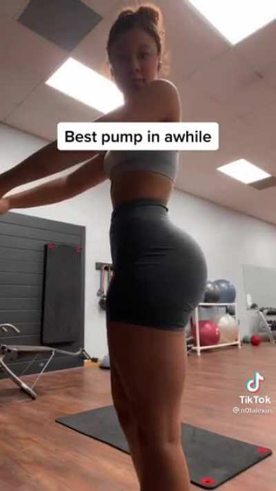 we're having the best pump too