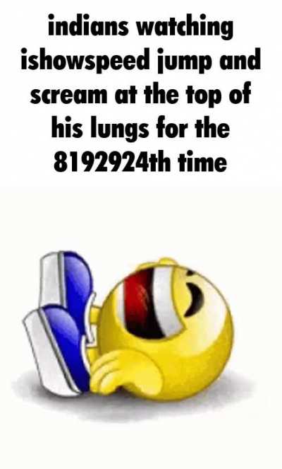 He's overdoing it