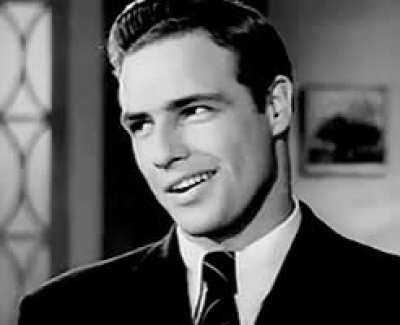 Marlon Brando rolling his eyes