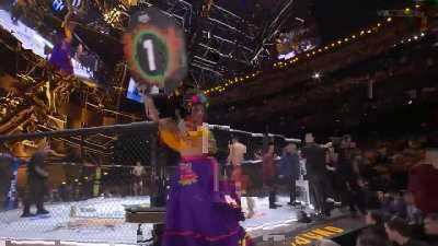 UFC 306 Ring Girls &mdash; All clips from early prelims to main