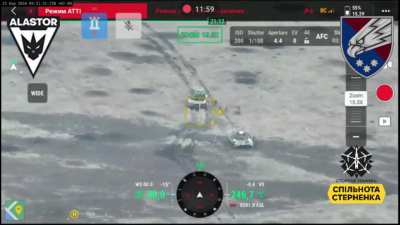 "Alastor" drone group of the 25th Airborne brigade repels Russian assault 