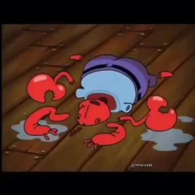 R.I.P Mr crabs