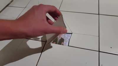 Que piso estranho...