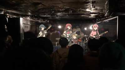 Kessoku band performed at Shelter recently!