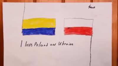 Ukraine 🇺🇦🤝🇵🇱 Poland. Together we&rsquo;re invincible.